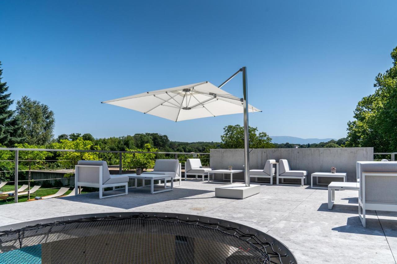 Le Pavillon M, Chambres D'Hotes De Luxe Avec Piscine & Spa Grignan Esterno foto