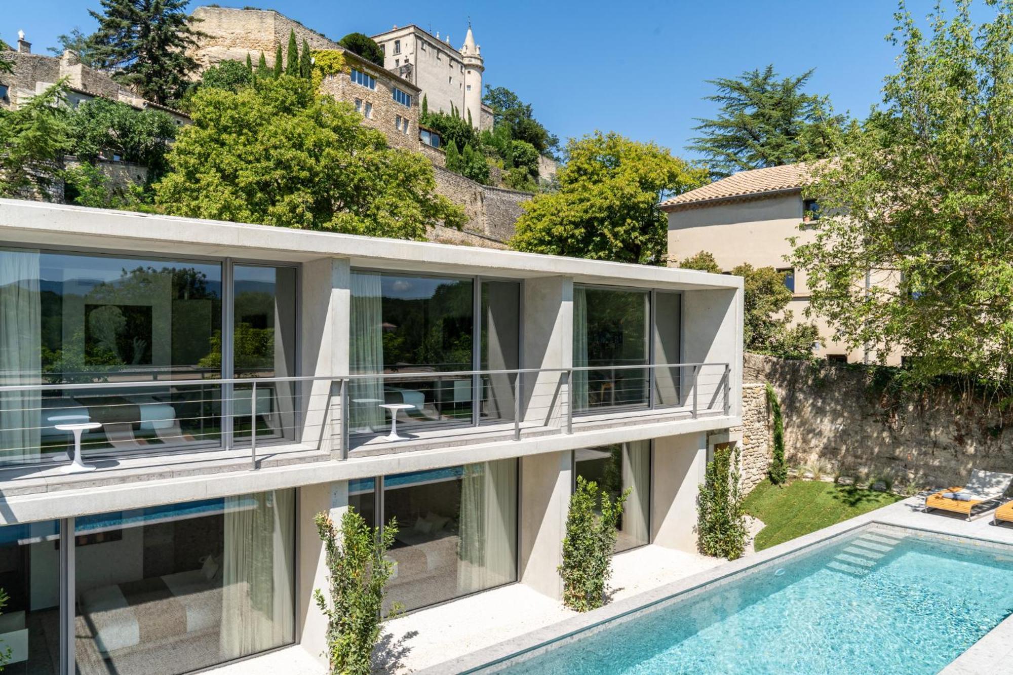 Le Pavillon M, Chambres D'Hotes De Luxe Avec Piscine & Spa Grignan Esterno foto