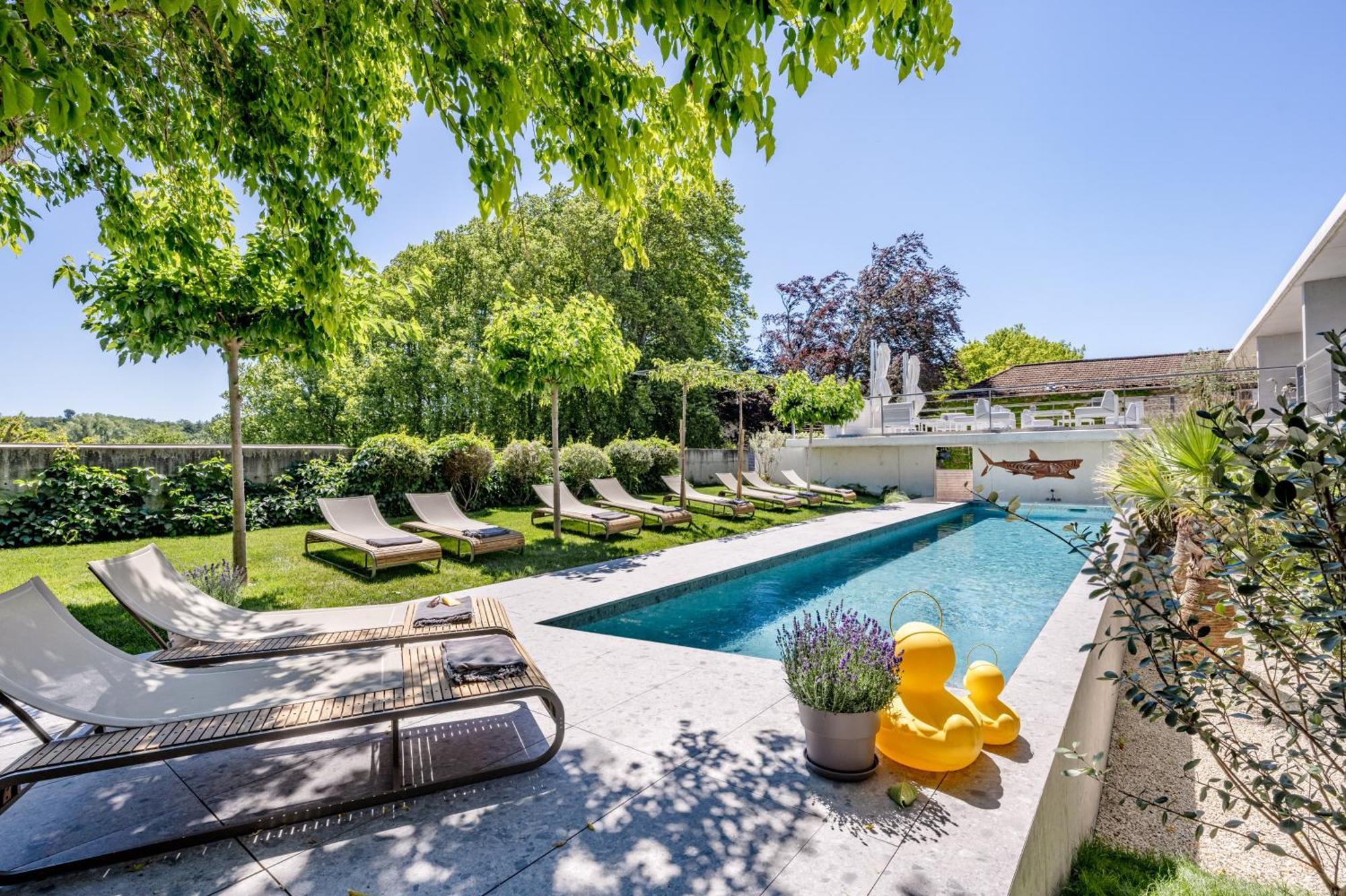 Le Pavillon M, Chambres D'Hotes De Luxe Avec Piscine & Spa Grignan Esterno foto