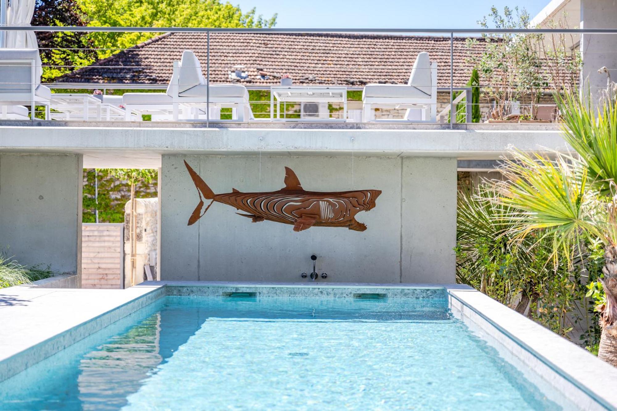 Le Pavillon M, Chambres D'Hotes De Luxe Avec Piscine & Spa Grignan Esterno foto